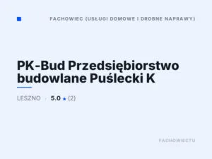PK-Bud Przedsiębiorstwo budowlane Puślecki K