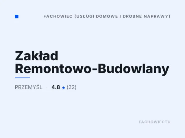 Zakład Remontowo-Budowlany