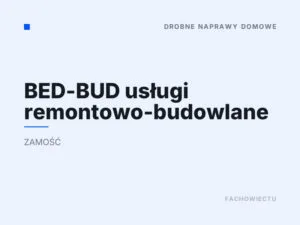 BED-BUD usługi remontowo-budowlane