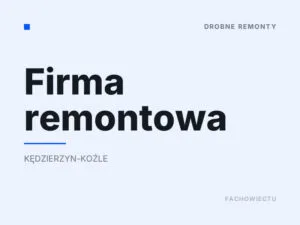 Firma remontowa