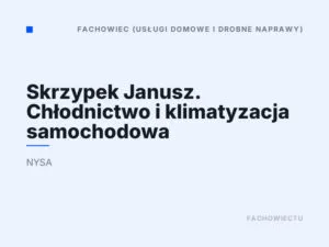 Skrzypek Janusz. Chłodnictwo i klimatyzacja samochodowa