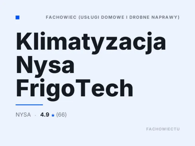 Klimatyzacja Nysa FrigoTech