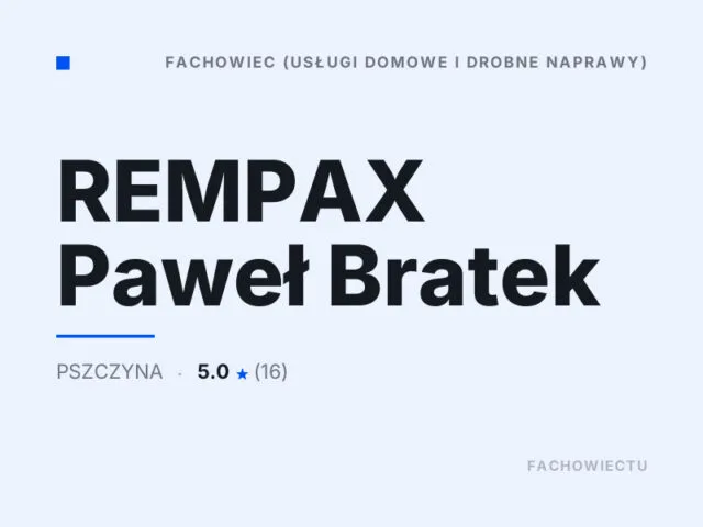 REMPAX Paweł Bratek
