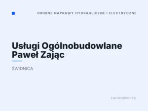 Usługi Ogólnobudowlane Paweł Zając