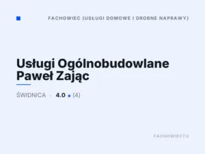 Usługi Ogólnobudowlane Paweł Zając