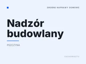 Nadzór budowlany