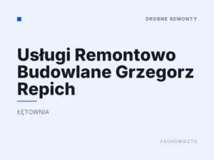 Usługi Remontowo Budowlane Grzegorz Repich