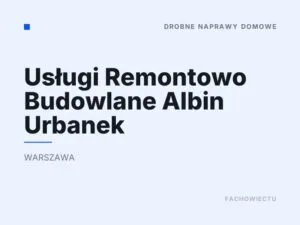 Usługi Remontowo Budowlane Albin Urbanek