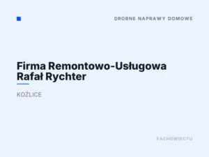 Firma Remontowo-Usługowa Rafał Rychter