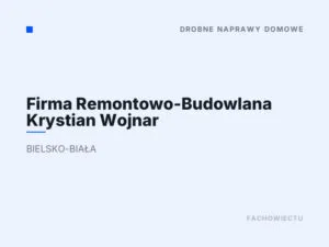 Firma Remontowo-Budowlana Krystian Wojnar