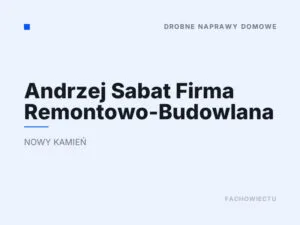 Andrzej Sabat Firma Remontowo-Budowlana
